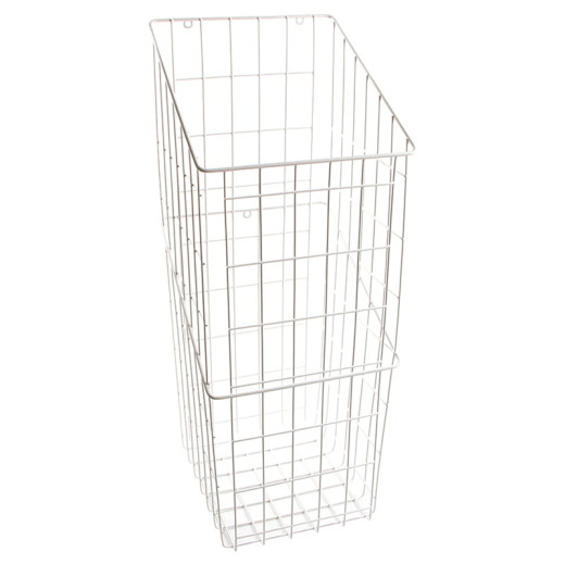 Корзина для белья 300мм W=230 L=250 H=580 белая