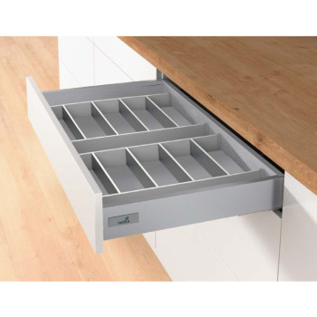 Организация OrgaTray 630 антрацит, металл, L=520мм Atira (9288445) Hettich