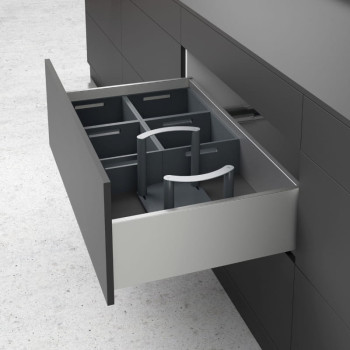 Организация OrgaStore 270 короб, бук, антрацит, W231xL237xH110мм (9278309) Hettich
