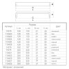 Ручка мебельная Ferro Fiori M 0090.320 графит Soft-touch