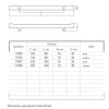 Ручка мебельная Ferro Fiori M 0040.192 хром