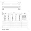 Ручка меблева Ferro Fiori M 0020.256 шоколад браш