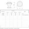 Ручка мебельная Ferro Fiori M 0510.01 хром