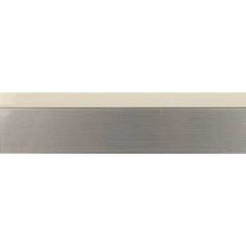 1636E Кромка ПММА Visions V-Nut Крем/Нержавейка 23х1, 3мм (100 м.п.) REHAU