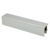 Угол к цоколю двухстор. H=120 браш (90*) Scilm