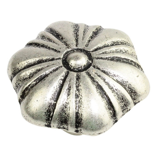 Ручка мебельная Ferro Fiori D 4460.01.32 античное серебро