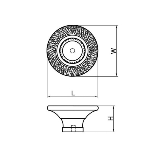 Ручка мебельная Ferro Fiori CL 7090.01.25 бронза