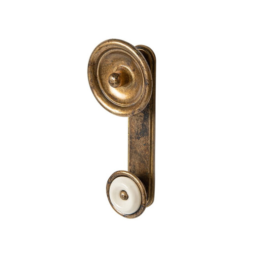 Крючок Ferro Fiori CR 9121.96 античная бронза