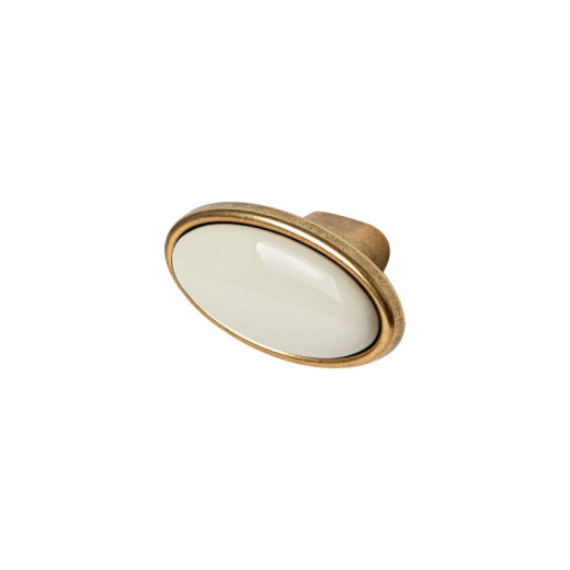 Ручка мебельная Marella CR 24176.01.058 золото | кремовый