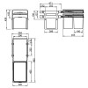 Смітниця Scorpio 2x16л сіра Muller