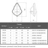 Ручка мебельная Marella SW 24274.01.042 никель темный