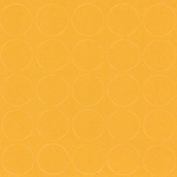 Заглушка самоклеюча на мініфікс Folmag,074 жовтий (28 шт.)