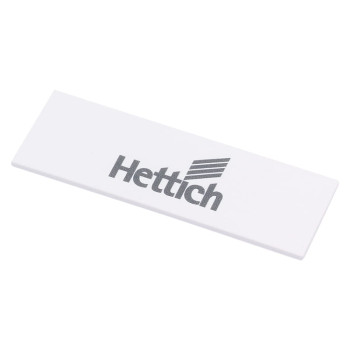 Заглушка Atira с логотипом "Hettich", белая (9194647) Hettich