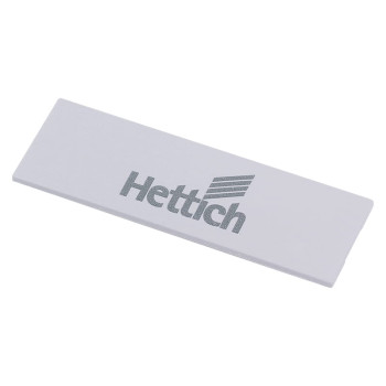 Заглушка Atira с логотипом "Hettich" серебро (9194646) Hettich
