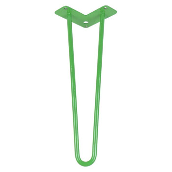 Ножка мебельная HAIRPIN Leg 2ROD Small h41см, зеленая