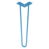 Ножка мебельная HAIRPIN Leg 2ROD Small h46см, голубая