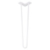Ножка мебельная HAIRPIN Leg 2ROD Big h55см, белая