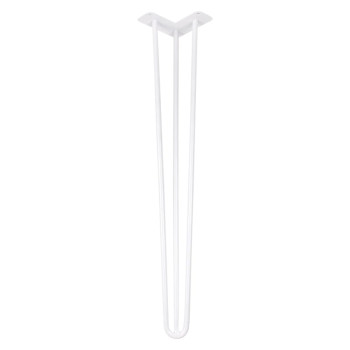 Ножка мебельная HAIRPIN Leg 3ROD Big h71см, белая
