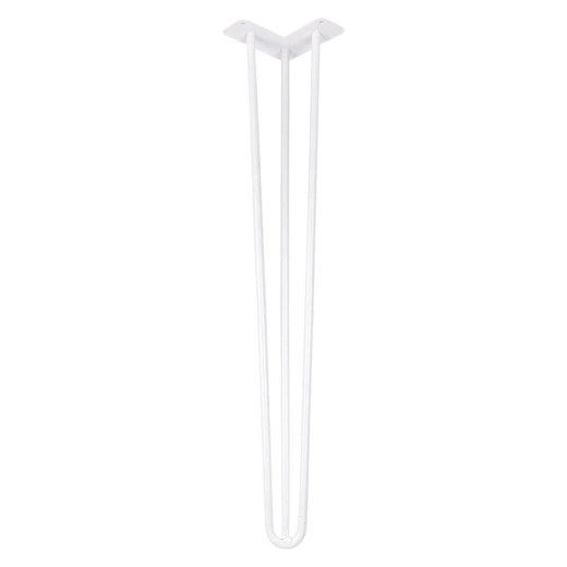 Ножка мебельная HAIRPIN Leg 3ROD Big h71см, белая