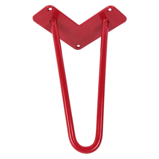 Ножка мебельная HAIRPIN Leg 2ROD Small h15см, красная