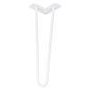 Ніжка меблева HAIRPIN Leg 2ROD Small h36см біла