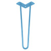 Ножка мебельная HAIRPIN Leg 2ROD Small h41см голубая