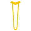 Ніжка меблева HAIRPIN Leg 2ROD Small h41см жовта