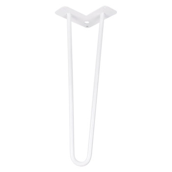 Ножка мебельная HAIRPIN Leg 2ROD Small h46см белая