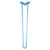 Ножка мебельная HAIRPIN Leg 2ROD Big h71см голубая