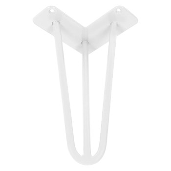 Ніжка меблева HAIRPIN Leg 3ROD Small h15см біла