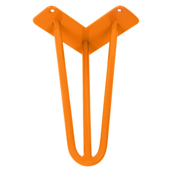 Ніжка меблева HAIRPIN Leg 3ROD Small h15см помаранчева
