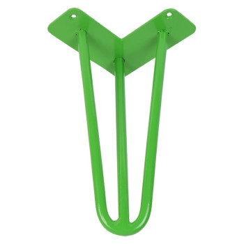 Ножка мебельная HAIRPIN Leg 3ROD Small h36см, зеленая