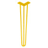 Ніжка меблева HAIRPIN Leg 3ROD Big h55см жовта
