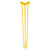 Ножка мебельная HAIRPIN Leg 3ROD Big h71см желтая