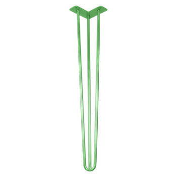 Ножка мебельная HAIRPIN Leg 3ROD Big h71см зеленая