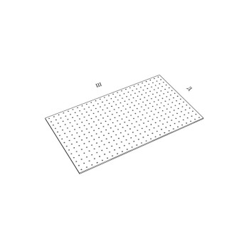 Дно с перфорацией 900мм W=840 L=480 (ДП.840.480) Натуральное