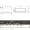 Ручка мебельная Marella CL 15203.143 бронза