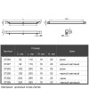Ручка мебельная Marella M 15188.224 хром