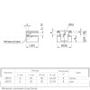 Полкодержатель Ferro Fiori M 7000.025, нагрузка 8 кг хром