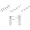 Ручка мебельная Ferro Fiori M 7020.900 белый