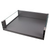 Кошик 900мм графіт/скло (крепл. до фас.), Essence VIBO (CCTGM90FEVGFO)