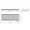 Сушка для чашек нерж. Piana 800мм VIBO (SGQ80PIB)