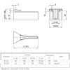 Полкодержатель Ferro Fiori M 7060.130, нагрузка 20 кг хром