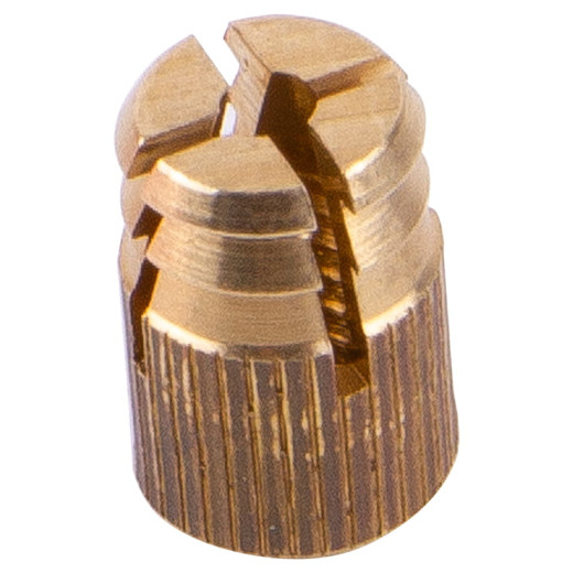 Муфта разжимная, латунь, М4, диам. 5 мм(48578)