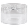 Ножка мебельная Ferro Fiori PL 11000, d=70, h=45, нагрузка 1000 кг, прозрачный