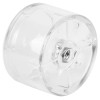 Ножка мебельная Ferro Fiori PL 11000, d=70, h=45, нагрузка 1000 кг, прозрачный