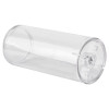 Ножка мебельная Ferro Fiori PL 11001, d=50, h=150, нагрузка 1000 кг, прозрачный