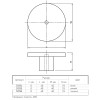 Ручка мебельная Ferro Fiori by Poliplast PL 11006.01 сиреневый
