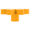 Ручка мебельная Ferro Fiori by Poliplast PL 11009.01 желтый