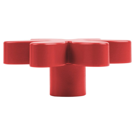 Ручка мебельная Ferro Fiori by Poliplast PL 11009.01 красный